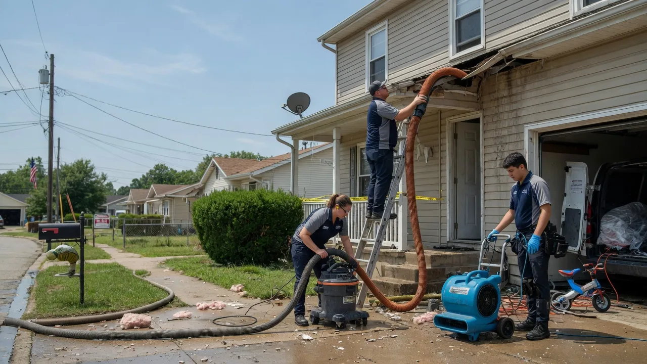 Water Damage Restoration in Houston, AR near me